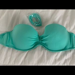 Teal Victoria’s Secret bikini top only 32D